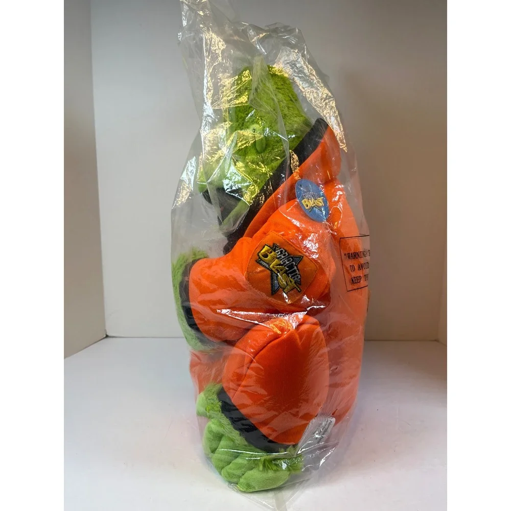 Galileo the Gorilla Puppet Green Orange 19